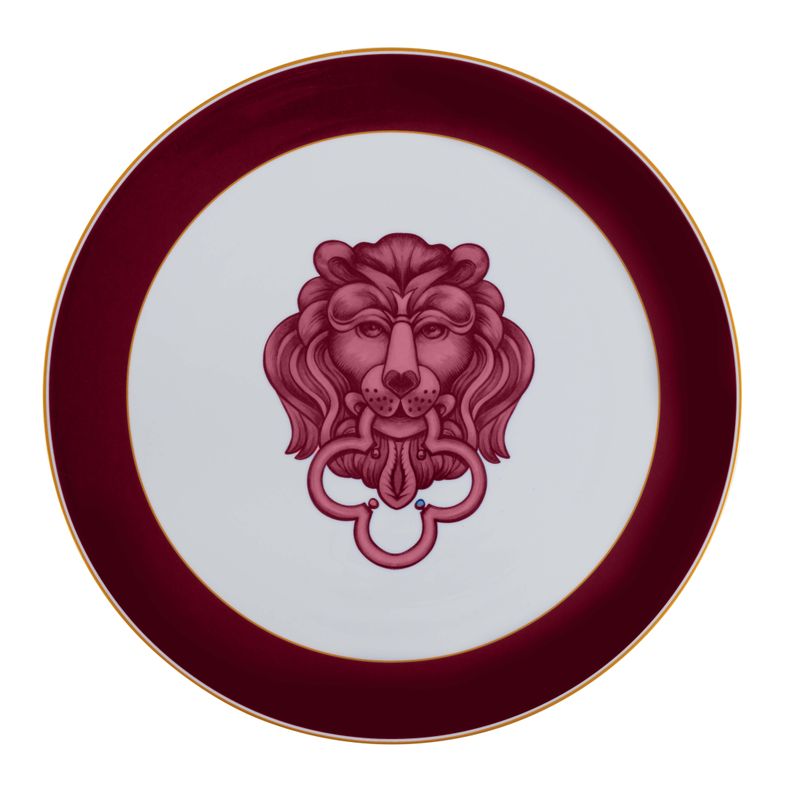 Geminiano Cozzi - Segnaposto 33 cm El Leon Rosa