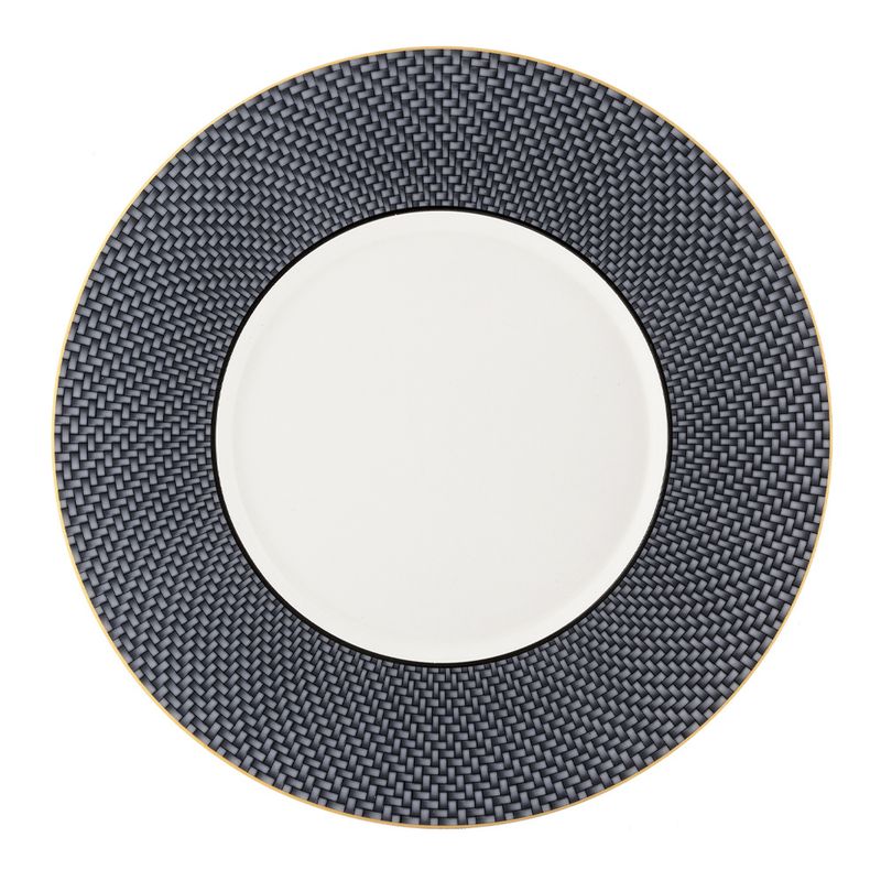 Geminiano Cozzi - Segnaposto 33 cm Nero Intrecci