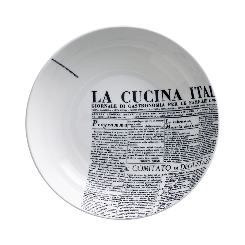 Geminiano Cozzi - Piatto fondo 20 cm Geometric La Cucina Italiana