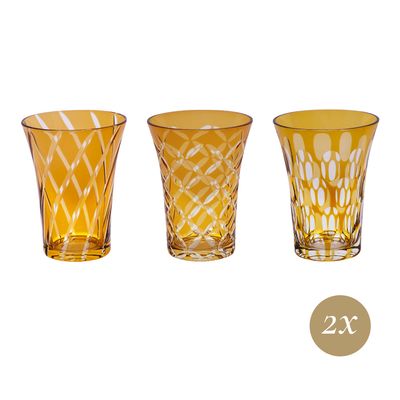 Geminiano Cozzi - Bicchiere alto 27 cl Ambra Twin One