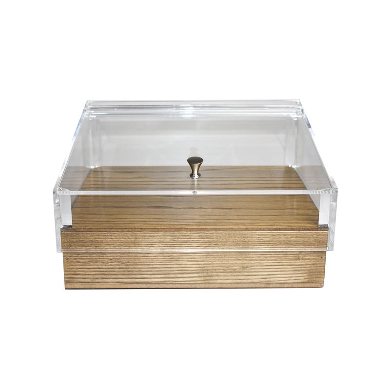 Yegam - Espositore refrigerato con pianetto in frassino GN 1/2 T-Collection