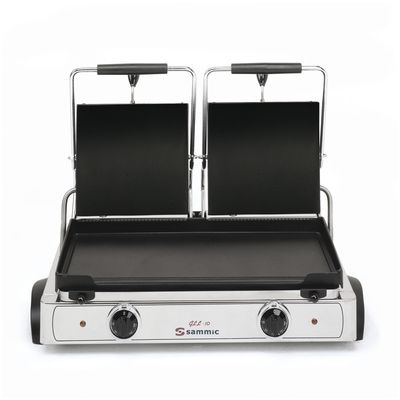 Sammic - Piastra elettrica caffetteria doppia liscia GLL-10