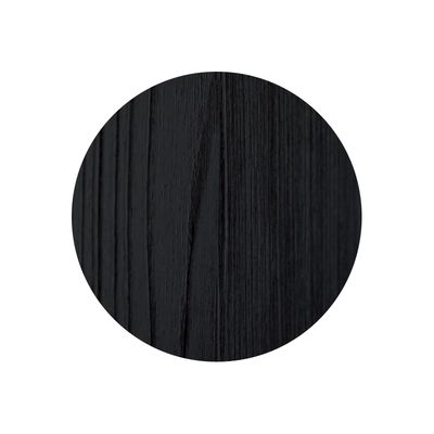 Forcar - Serviceschrank aus Holz 90 x 48 cm Schwarz