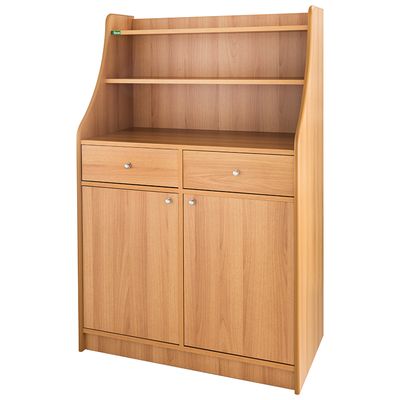 Forcar - Serviceschrank aus Holz 90 x 48 cm Walnuss