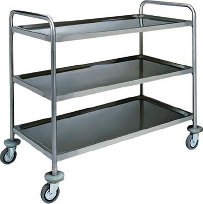 Forcar - Carrello di servizio 3 ripiani 128 x 70 cm