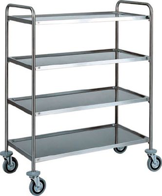 Forcar - Carrello di servizio 4 ripiani 90 x 60 cm