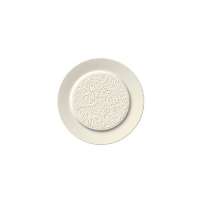 Degrenne - Piattino per burro e pane 14 cm Collection L Couture Avorio