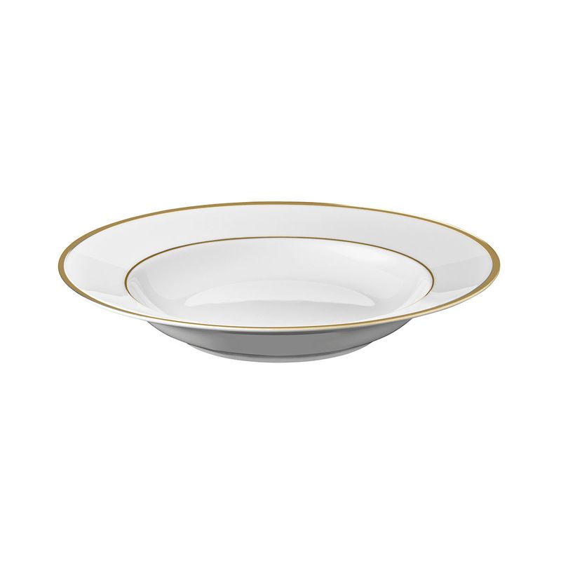 Degrenne - Piatto fondo con falda 22,5 cm Galon Oro