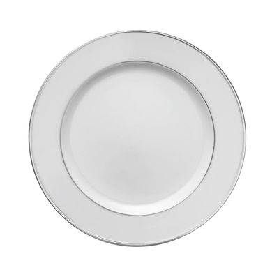 Degrenne - Piatto piano 26,5 cm Galon Platine