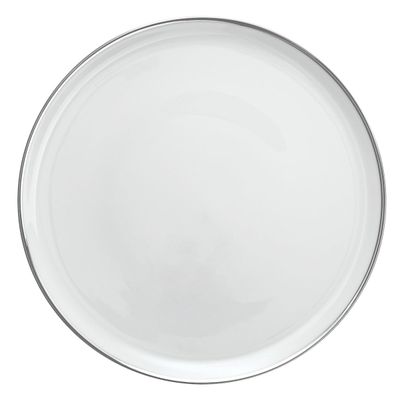 Degrenne - Runde Flache Platte 31,5 cm Galon Platine