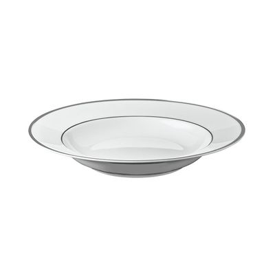 Degrenne - Piatto fondo con falda 22,5 cm Galon Platine