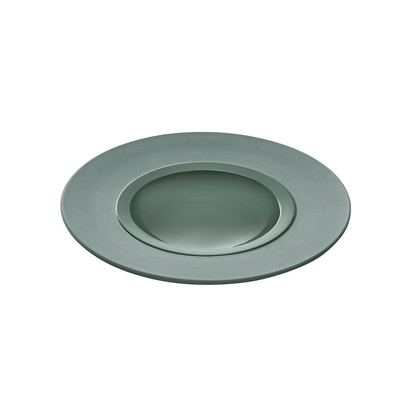 Degrenne - Piatto fondo gourmet 23 cm Green Clay Bahia