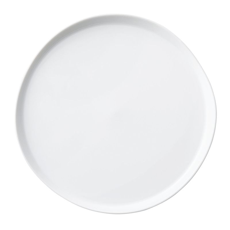 Degrenne - Piatto piano con bordo 26 cm Brume White Milk
