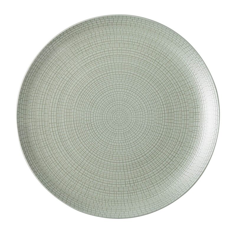 Degrenne - Piatto piano 31,5 cm Jade Green Modulo Nature