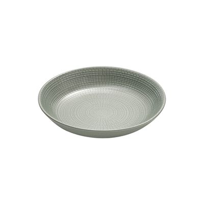 Degrenne - Piatto fondo 21 cm Jade Green Modulo Nature