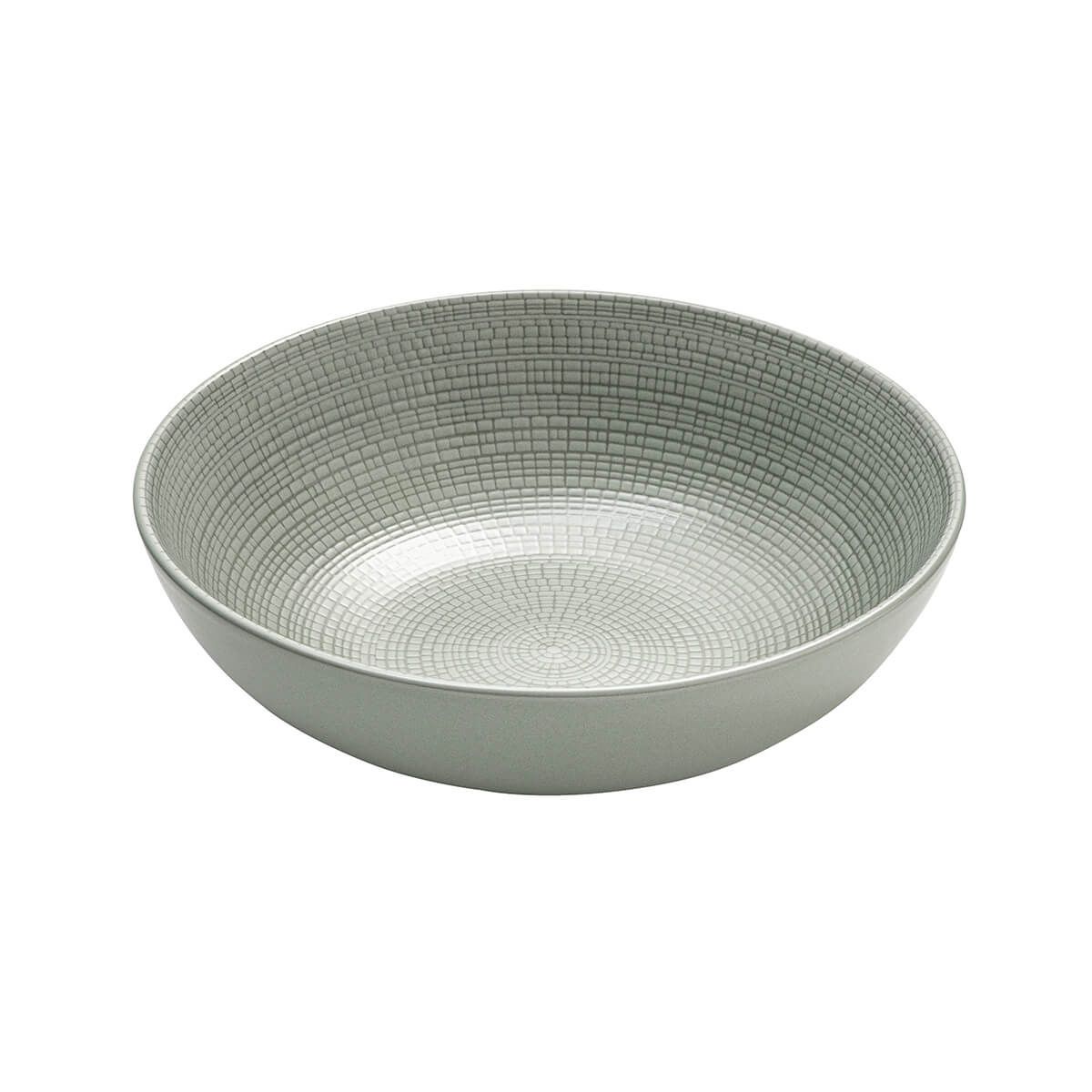 Degrenne - Insalatiera 24 cm Jade Green Stone Modulo Nature