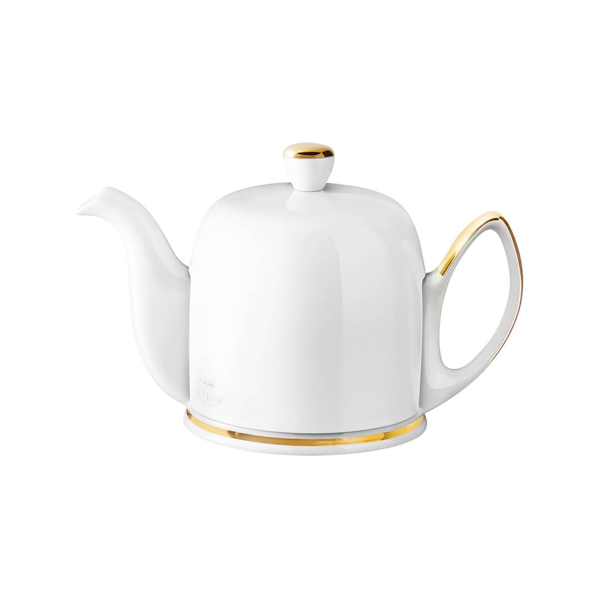 Degrenne - Teiera 70 cl Bianco Oro Salam