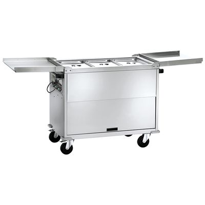 Forcar - Carrello termico a bagnomaria armadiato 3 x GN 1/1