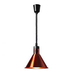 Forcar - Lampada riscaldante a infrarossi a sospensione 27 cm Rame