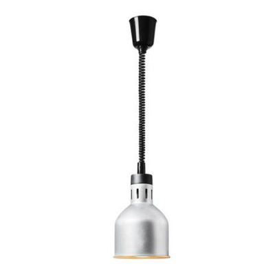Forcar - Infrarot-Heizlampen zum Aufhängen 17,5 cm Silber