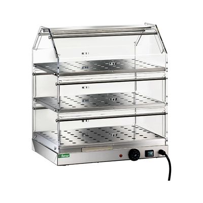 Forcar - Vetrina riscaldata 3 piani 50 x 35 cm 250 W