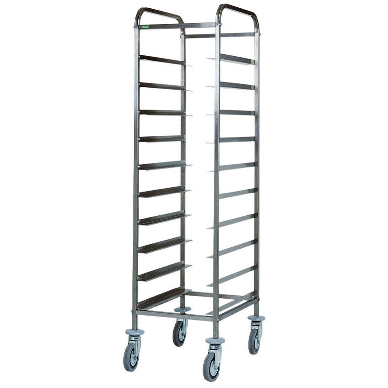 Forcar - Carrello portavassoio GN 1/1 per 10 vassoi 45 x 62 cm