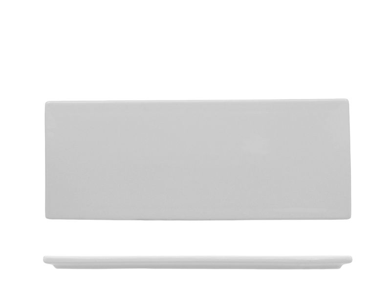 Feng - Piatto base gourmet rettangolare 25,2 x 9,9 cm Planko