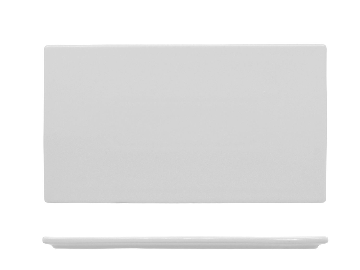 Feng - Piatto base gourmet rettangolare 30,8 x 17,6 cm Planko