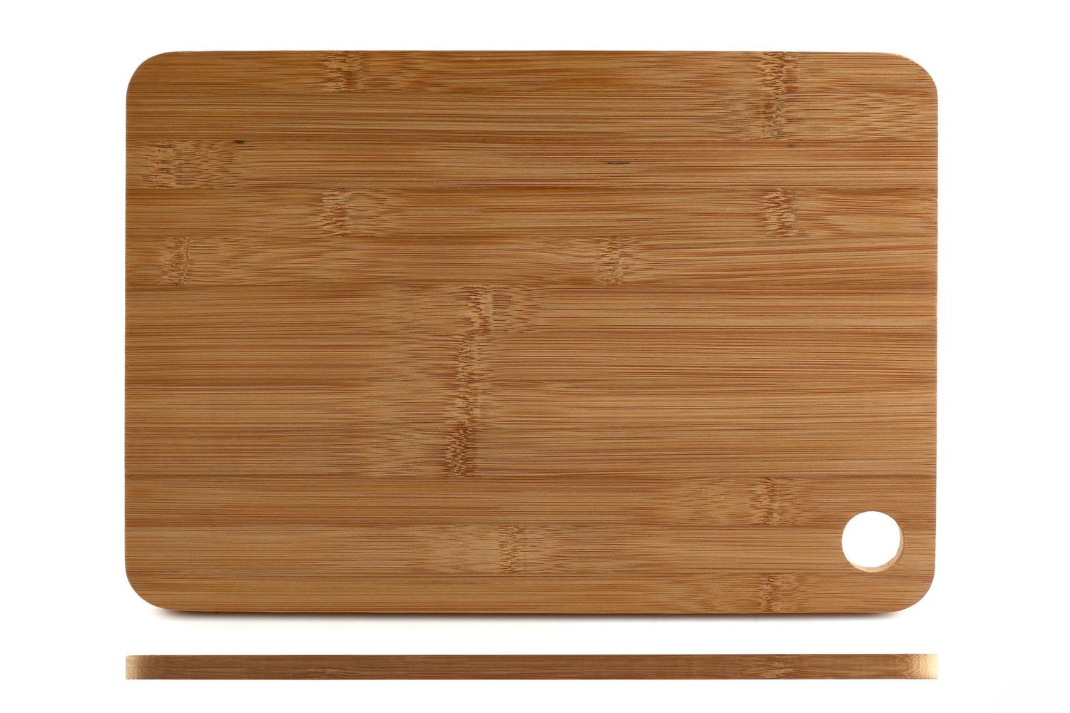 Kesper - Tagliere rettangolare con foro 33 x 23 cm
