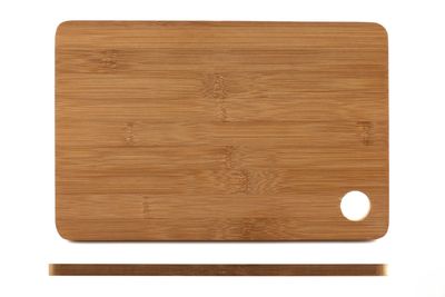 Kesper - Tagliere rettangolare con foro 28 x 18,5 cm
