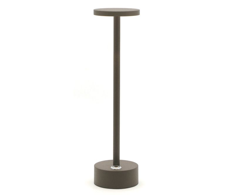Feng - Lampada tavolo led 8 x 30 cm Bronzo Eclaire Lite