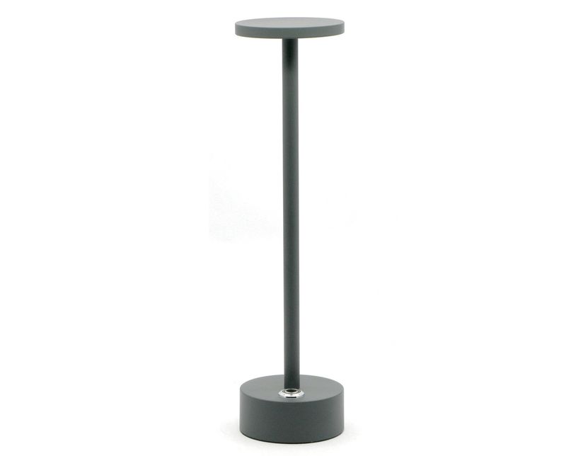 Feng - Lampada tavolo led 8 x 30 cm Antracite Eclaire Lite