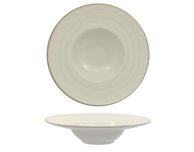 Saturnia - Pasta bowl 27,5 cm Vortex Bianco