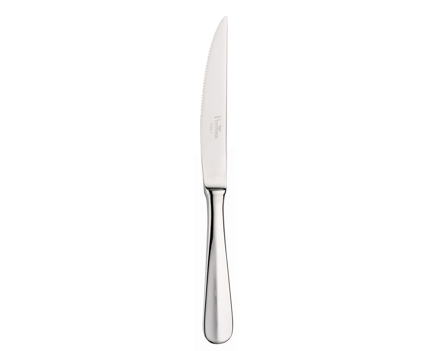 Steak knife Baguette Pintinox satin stainless steel sharp blade horeca use

