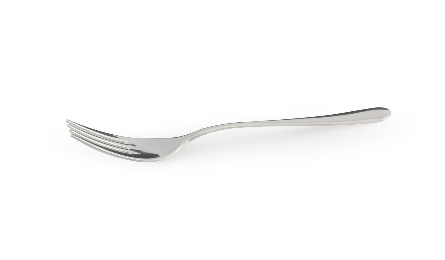 Pintinox fruit fork in 18/10 stainless steel, 16.6 cm, ideal for professional HORECA use.

