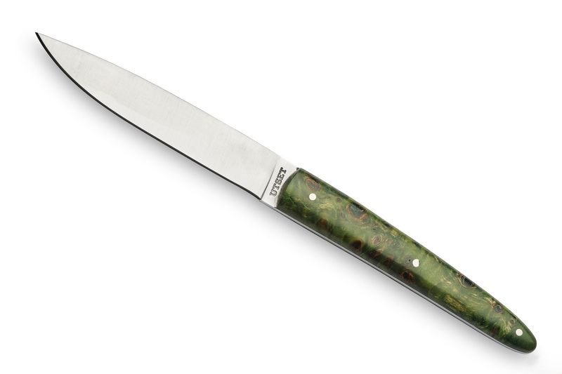 Comas - Coltello manico legno verde 22,5 cm Utset