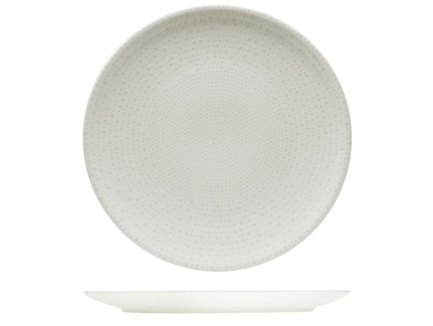 Saturnia - Piatto frutta 21 cm Nail Bianco