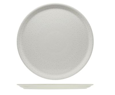 Saturnia - Piatto pizza 33 cm Nail Bianco