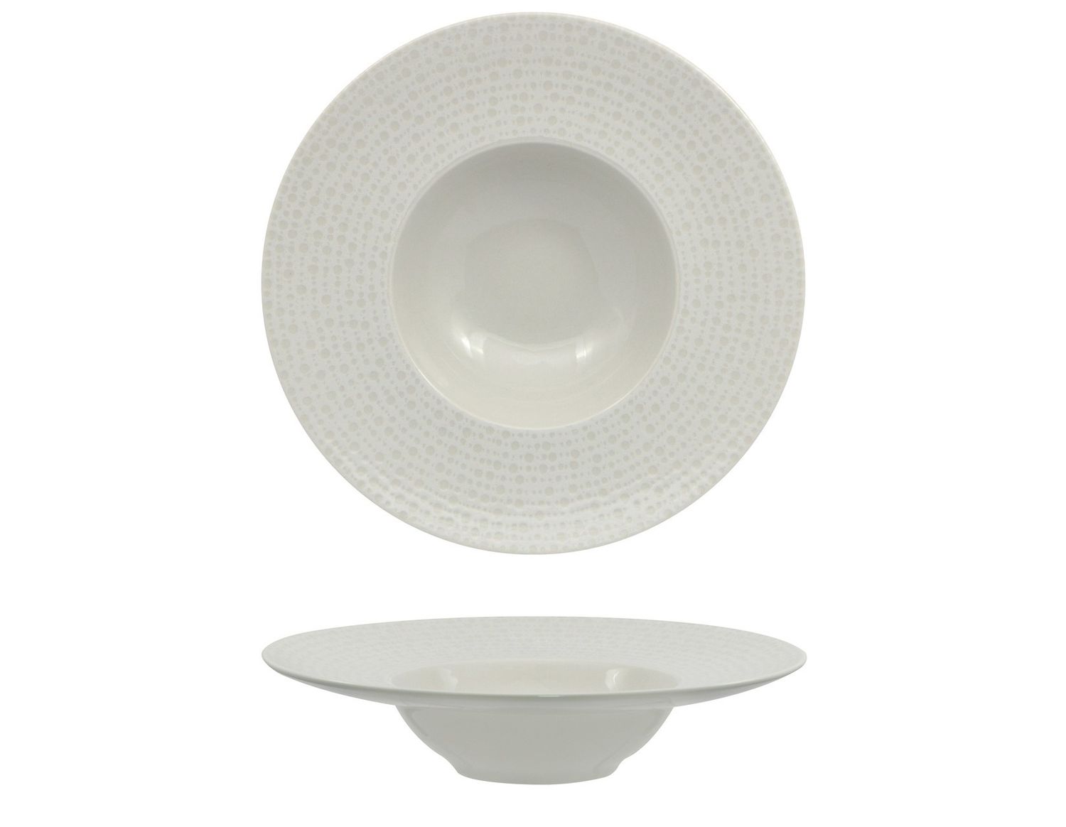 Saturnia - Pasta bowl 27,5 cm Nail Bianco