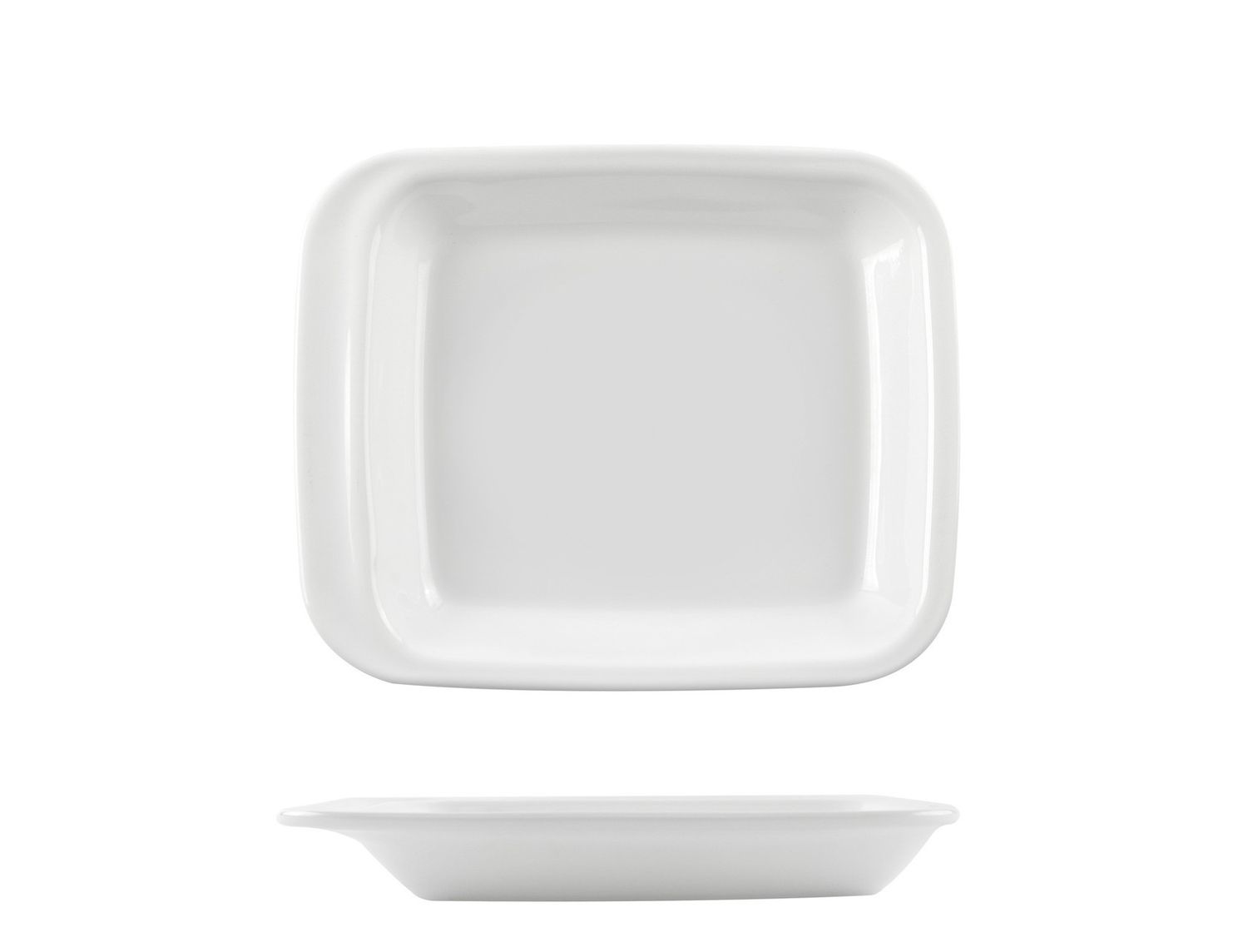 Bormioli Rocco - Piatto 16,2 x 13,3 cm Buffet Gastronorm