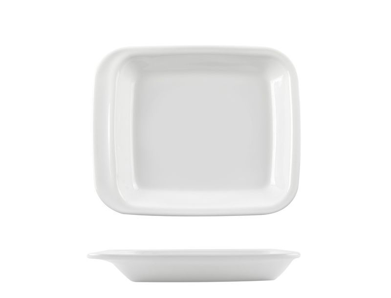Bormioli Rocco - Piatto 16,2 x 13,3 cm Buffet Gastronorm