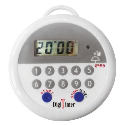 Paderno - Timer digitale a tenuta stagna 8 x 17 cm