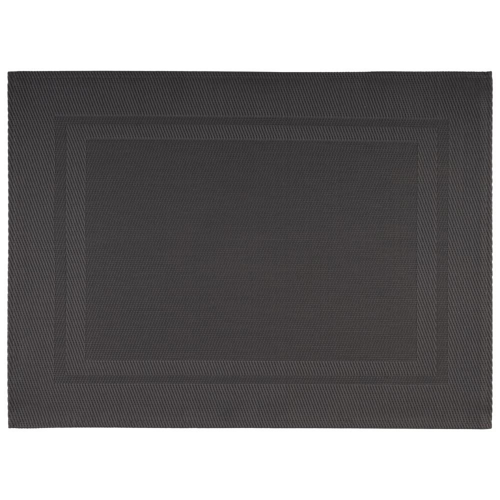 APS - Tovaglietta a nastro fine &quot;Fino&quot; 33 x 45 cm Grigio