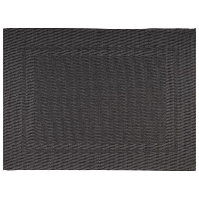 APS - Tovaglietta a nastro fine &quot;Fino&quot; 33 x 45 cm Grigio
