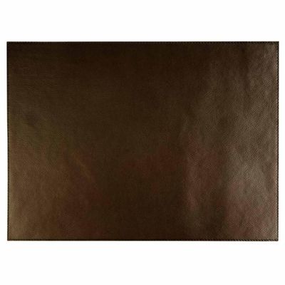 APS - Tovaglietta in pelle artificile &quot;Vellura&quot; 32,5 x 45 cm Marrone