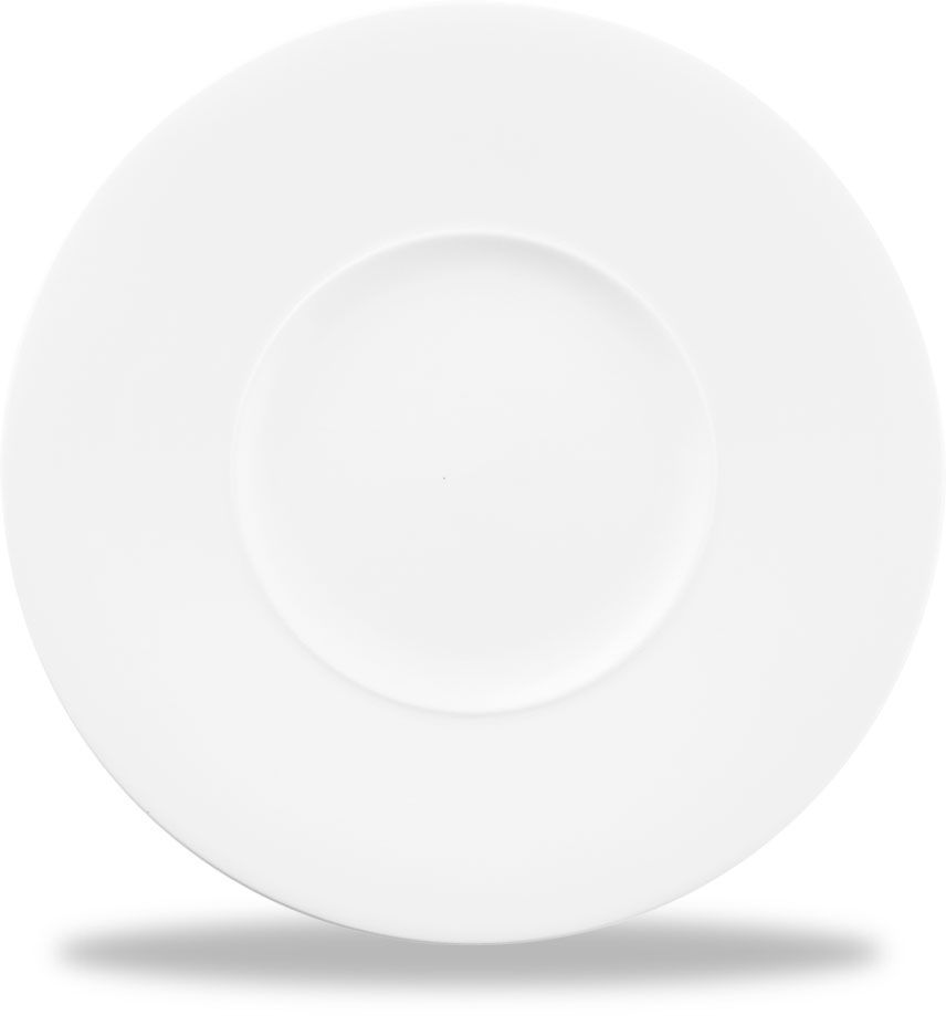 Churchill - Medium flat plate with rim 28 cm Ambience