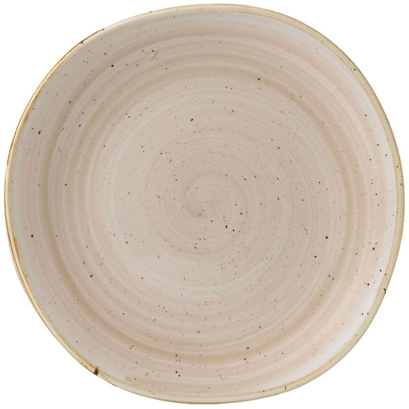 Churchill - Piatto piano irregolare 26,4 cm Nutmeg Cream