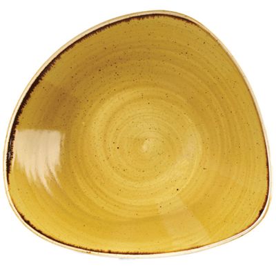 Churchill ​- Ciotola triangolare 23,5 cm Mustard Seed Yellow