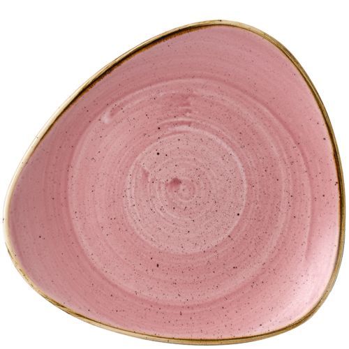Churchill ​- Piatto piano triangolare 22,9 cm Petal Pink
