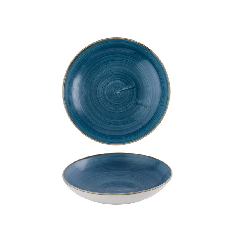 Churchill - Piatto fondo 18,2 cm Java Blue